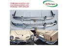 VW Karmann Ghia US Export style bumpers year (1956-1966) by stainless steel new