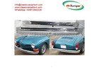 Volkswagen Karmann Ghia (1972-1974) bumpers by stainless steel new