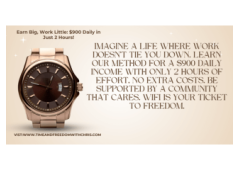One Click to Freedom: Start Your $25 Online Business Today - No Monthly Costs!